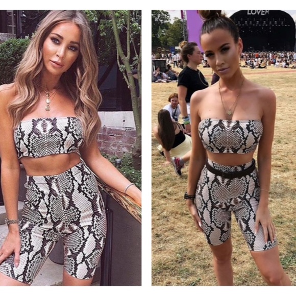 2 Piece Snake Skin Set. - Picture 3 of 6